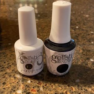 2 Morgan Taylor Gelish soak off polishes